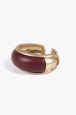 Contrast faux leather bracelet - Image 3