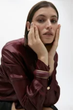 Contrast faux leather bracelet - Image 2