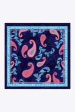 Paisley print scarf