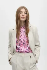 Blazer with embroidered pocket detail stone - Image 6