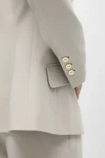 Blazer with embroidered pocket detail stone - Image 4
