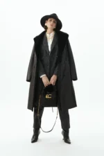 Long black down coat - Image 4