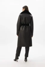 Long black down coat - Image 5