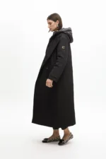 Lightweight feather trench coat - Image 5