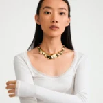 FREE statement necklace gold-plated - Image 3