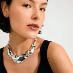 FREE statement necklace silver-plated - Image 2
