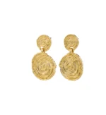 AIR earrings gold-plated