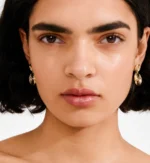 AIR earrings gold-plated - Image 3