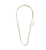 ALISON necklace brown, gold-plated - Image 4
