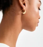 JOHNNIE earrings gold-plated - Image 5