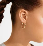 LARKIN earrings gold-plated - Image 2
