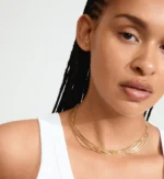 KIRA necklace gold-plated