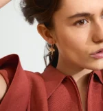 CASSIAN hoop earrings gold-plated - Image 3