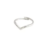 LULU stack ring silver-plated