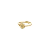 LULU sun stack ring gold-plated