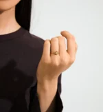 LULU sun stack ring gold-plated - Image 4
