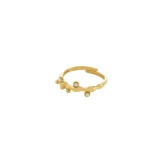 LULU magic stack ring gold-plated