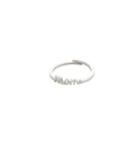 LULU mom stack ring silver-plated