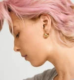 BRAXTYN earrings gold-plated - Image 3