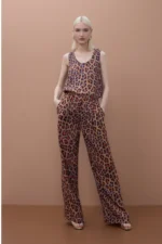 Animal Print Palazzo Pants - Image 6