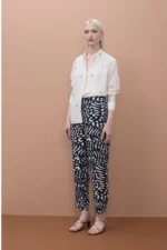 Printed Satin Jogger