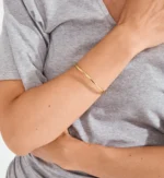 HAZE bangle gold-plated - Image 3