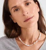 PRISM necklace white/silver-plated - Image 3