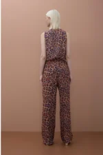 Animal Print Palazzo Pants - Image 4
