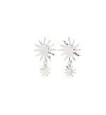 LYRICUS earrings silver-plated - Image 2