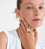 LUNITH ring gold-plated - Image 2