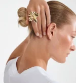 LUNITH ring gold-plated - Image 3