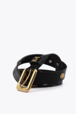Pink and Fuchsia Bicolor Belt with LC Logo Buckle - Image 2