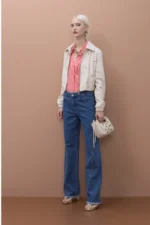 Pants with Gold Beads on Side - Image 4