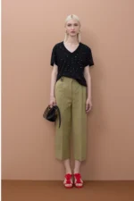 Pleat Pants Light Khaki