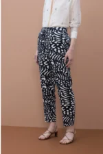Printed Satin Jogger - Image 6