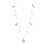 MYLAN necklace silver-plated