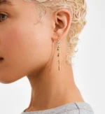 ELIYAH chain earrings gold-plated - Image 2