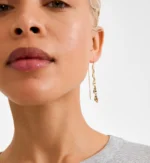 ELIYAH chain earrings gold-plated - Image 3