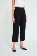 Studded Belt Loop Pants Black - Image 3