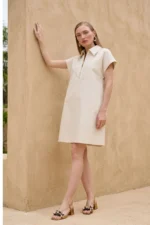 Short Sleeve Shirt Dress