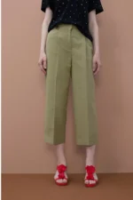 Pleat Pants Light Khaki - Image 2