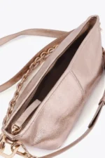 Shiny Effect Chain Bag Gold - Image 5