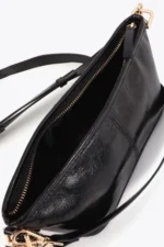 Shiny Effect Chain Bag Black - Image 7