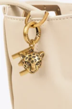 Studded Texture Crossbody Bag Ecru - Image 2