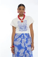 Boho Positional Print T-Shirt - Image 2