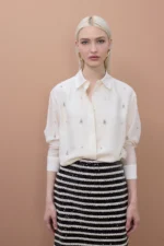Long Shirt with Beadwork