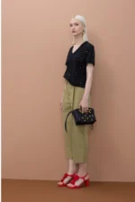 V-neck Studded T-shirt - Image 2