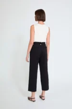 Studded Belt Loop Pants Black - Image 2