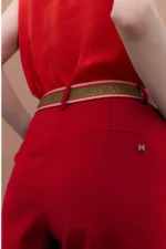 Logo Tape Pants Red - Image 2