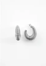 WHIRL EARRINGS (silver)